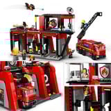 LEGO Parque de Bomberos con Camión de Bomberos, Juegos de construcción Juego de construcción, 6 año(s), Plástico, 843 pieza(s), 1,78 kg