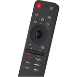 LG Magic Remote Fernbedienung MR25GA.AEU, Mando a distancia negro, TV, Pulsadores/Rueda, Por voz, Negro
