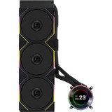 Lian Li HydroShift II LCD-C 360TL, Refrigeración por agua negro