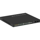 Netgear GSM4230UP Gestionado L2/L3 Gigabit Ethernet (10/100/1000) Energía sobre Ethernet (PoE) 1U Negro, Interruptor/Conmutador negro, Gestionado, L2/L3, Gigabit Ethernet (10/100/1000), Energía sobre Ethernet (PoE), Montaje en rack, 1U