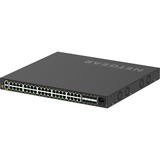 Netgear GSM4248PX Gestionado L2/L3/L4 Gigabit Ethernet (10/100/1000) Energía sobre Ethernet (PoE) Negro, Interruptor/Conmutador Gestionado, L2/L3/L4, Gigabit Ethernet (10/100/1000), Energía sobre Ethernet (PoE), Montaje en rack