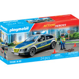 PLAYMOBIL Action Heroes Patrulla de policía, Juegos de construcción 