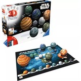 Ravensburger 3D Puzzleball Surtido: Cuerpos celestes de la galaxia Star Wars 