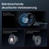 Shokz OpenRun Pro 2 Auriculares Inalámbrico gancho de oreja Deportes Bluetooth Negro, Auriculares con micrófono negro, Inalámbrico, Deportes, 20 - 20000 Hz, 30,3 g, Auriculares, Negro