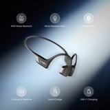 Shokz OpenRun Pro 2, Auriculares con micrófono negro
