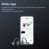 Shokz OpenRun Pro 2, Auriculares con micrófono negro
