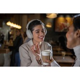 Sony WH-1000XM5 Auriculares Inalámbrico y alámbrico Diadema Llamadas/Música Bluetooth Plata, Blanco plateado, Inalámbrico y alámbrico, Llamadas/Música, 4 - 40000 Hz, 250 g, Auriculares, Plata, Blanco