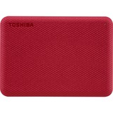 Toshiba Canvio Advance disco duro externo 1000 GB Rojo, Unidad de disco duro rojo, 1000 GB, 2.5", 2.0/3.2 Gen 1 (3.1 Gen 1), Rojo