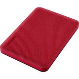 Toshiba Canvio Advance disco duro externo 1000 GB Rojo, Unidad de disco duro rojo, 1000 GB, 2.5", 2.0/3.2 Gen 1 (3.1 Gen 1), Rojo