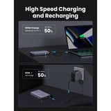 UGREEN 25188 batería externa 20000 mAh Gris, Banco de potencia gris, 20000 mAh, Power Delivery 3.0, Gris