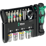 Wera 05049020001, Conjuntos de bits negro/Verde