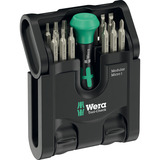 Wera Set modular Tool-Check 1, con 3 módulos de herramientas, Conjuntos de bits negro/Verde