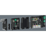 Wera Set modular Tool-Check 1, con 3 módulos de herramientas, Conjuntos de bits negro/Verde