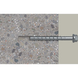 fischer Tornillo para hormigón UltraCut FBS II 8x55 5/- Hexagonal con arandela TX 