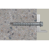 fischer Tornillo para hormigón UltraCut FBS II 8x55 5/- Hexagonal con arandela TX 