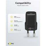goobay Kit de carga Apple Lightning / USB-C PD 30 vatios, Cargador negro
