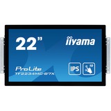 iiyama ProLite TF2234MC-B7X pantalla para PC 54,6 cm (21.5") 1920 x 1080 Pixeles Full HD LED Pantalla táctil Multi-usuario Negro, Pantalla de gran formato negro, 54,6 cm (21.5"), 1920 x 1080 Pixeles, Full HD, LED, 8 ms, Negro