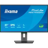 iiyama ProLite XB2792QSU-B1 pantalla para PC 68,6 cm (27") 2560 x 1440 Pixeles Quad HD LED Negro, Monitor LED negro (mate), 68,6 cm (27"), 2560 x 1440 Pixeles, Quad HD, LED, 3 ms, Negro