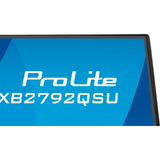 iiyama ProLite XB2792QSU-B1 pantalla para PC 68,6 cm (27") 2560 x 1440 Pixeles Quad HD Negro, Monitor LED negro (mate), 68,6 cm (27"), 2560 x 1440 Pixeles, Quad HD, 3 ms, Negro