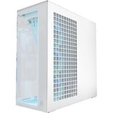 ARCTIC Xtender White (Clear Glass) Midi Tower Blanco, Cajas de torre blanco, Midi Tower, PC, Blanco, EATX, Metal, Vidrio templado, Juego