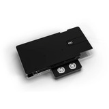 Alphacool Core RX 9070 XT Steel Legend, Refrigeración por agua transparente/Cromado