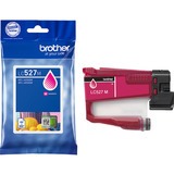 Brother LC527M cartucho de tinta 1 pieza(s) Original Magenta Magenta, Tinta a base de pigmentos, 1 pieza(s), 900 páginas, Pack individual
