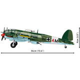 COBI Heinkel HE 111 H-22 con bomba voladora V1 - Edición ejecutiva, Juegos de construcción 