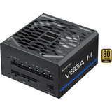 Chieftec Vega PPG-750-C unidad de fuente de alimentación 750 W 20+4 pin ATX ATX Negro, Fuente de alimentación de PC 750 W, 100 - 240 V, 50/60 Hz, Activo, 100 W, 100 W