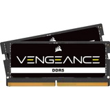 Corsair VENGEANCE módulo de memoria 32 GB 2 x 16 GB DDR5 4800 MHz, Memoria RAM negro, 32 GB, 2 x 16 GB, DDR5, 4800 MHz, 262-pin SO-DIMM