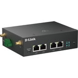 D-Link DWM-314-G router de telefonía/puerta de enlace/módem Módem/router de red móvil Módem/router de red móvil, Negro, 10,100,1000 Mbit/s, OpenVPN WireGuard, Corriente alterna, CC