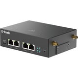 D-Link DWM-314-G router de telefonía/puerta de enlace/módem Módem/router de red móvil Módem/router de red móvil, Negro, 10,100,1000 Mbit/s, OpenVPN WireGuard, Corriente alterna, CC
