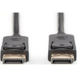 Digitus Cable de conexión DisplayPort, Full HD 1080p negro