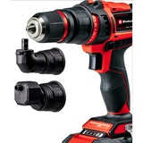 EINHELL Power X-Change Taladro atornillador TE-CD 18/45 3X-Li +22, 18 Voltios, Taladro/destornillador rojo/Negro