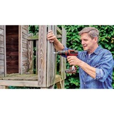 EINHELL Power X-Change Taladro atornillador TE-CD 18/45 3X-Li +22, 18 Voltios, Taladro/destornillador rojo/Negro