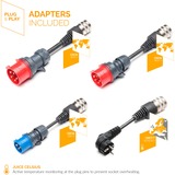 Juice Technology JUICE BOOSTER 2 German Traveller Set, Wallbox  antracita/Negro