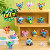 Just Play Figuras coleccionables Disney Stitch Goes Wild, Muñecos 