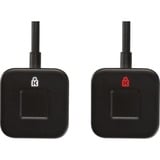 Kensington Llave de huella dactilar de escritorio VeriMark, Seguridad negro, 29 mm, 29 mm, 15 mm, 5,7 g, 136 g, 130 mm