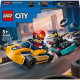 LEGO 60400 City Karts y Pilotos de Carreras, Coches de Competición, Juegos de construcción Coches de Competición, Juego de construcción, 5 año(s), Plástico, 99 pieza(s), 130 g