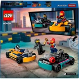 LEGO 60400 City Karts y Pilotos de Carreras, Coches de Competición, Juegos de construcción Coches de Competición, Juego de construcción, 5 año(s), Plástico, 99 pieza(s), 130 g