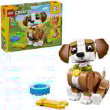 LEGO Creator 3-en-1 Animales adorables: Cachorro juguetón, Juegos de construcción 
