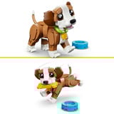 LEGO Creator 3-en-1 Animales adorables: Cachorro juguetón, Juegos de construcción 