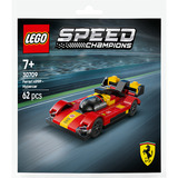 LEGO Hipercoche Ferrari 499P, Juegos de construcción Juego de construcción, 7 año(s), Plástico, 62 pieza(s), 43 g