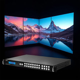 Lindy 8x8 HDMI 18G Matrix, Splitter HDMI negro