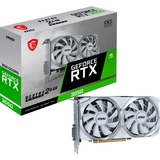 MSI VENTUS RTX 3050 2X XS WHITE 8G OC NVIDIA GeForce RTX 3050 8 GB GDDR6, Tarjeta gráfica GeForce RTX 3050, 8 GB, GDDR6, 128 bit, 7680 x 4320 Pixeles, PCI Express x8 4.0