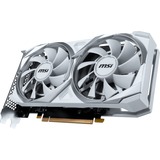 MSI VENTUS RTX 3050 2X XS WHITE 8G OC NVIDIA GeForce RTX 3050 8 GB GDDR6, Tarjeta gráfica GeForce RTX 3050, 8 GB, GDDR6, 128 bit, 7680 x 4320 Pixeles, PCI Express x8 4.0