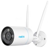 Reolink W330 Bala (forma) Cámara de seguridad IP Interior y exterior 3840 x 2160 Pixeles Pared, Cámara de vigilancia blanco/Negro, Cámara de seguridad IP, Interior y exterior, Inalámbrico y alámbrico, Google Assistant, Pared, Blanco