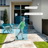 Reolink W330 Bala (forma) Cámara de seguridad IP Interior y exterior 3840 x 2160 Pixeles Pared, Cámara de vigilancia blanco/Negro, Cámara de seguridad IP, Interior y exterior, Inalámbrico y alámbrico, Google Assistant, Pared, Blanco