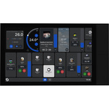 Shelly Wall Display XL, Panel de control plateado