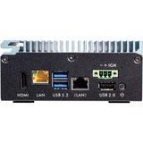 Shuttle Edge PC SPCEL02 0,46 l tamaño PC Negro, Azul J6412 Intel® SoC BGA 1493 2 GHz, Barebone turquesa, 0,46 l tamaño PC, Mini PC barebone, Intel® SoC, BGA 1493, DDR4-SDRAM, SATA