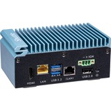 Shuttle Edge PC SPCEL02 0,46 l tamaño PC Negro, Azul J6412 Intel® SoC BGA 1493 2 GHz, Barebone turquesa, 0,46 l tamaño PC, Mini PC barebone, Intel® SoC, BGA 1493, DDR4-SDRAM, SATA